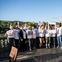 Devon hospitality workers raise more than £12,000 on Dartmoor charity walk