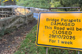 Two bridges near Holne will shut for repairs from 24 October after several vehicle strikes caused damage