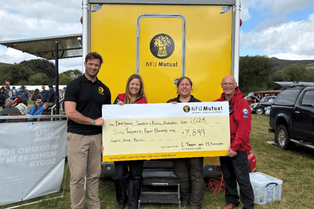 NFU Mutual staff in Newton Abbot have nominated Dartmoor Search and Rescue Team – Ashburton for a £7,899 donation