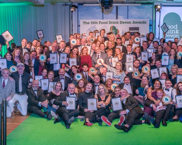 The Food Drink Devon Awards brought together 420 members of the county’s food and drink community