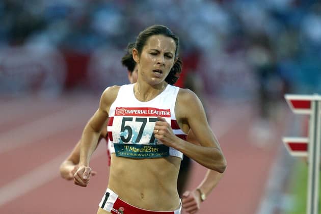Jo Pavey at the Commonwealth Games