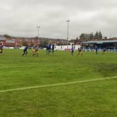 Tavistock AFC’s trip to Wells City brought a demanding afternoon in wet conditions