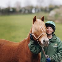 Woman who overcame anxiety at Devon horse charity returns as researcher