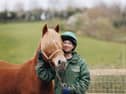 Eva Novi returned to the horse sanctuary that helped her overcome her severe anxiety 