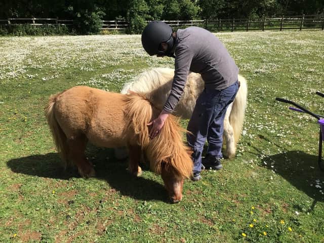 Eva said when she first arrived at the sanctuary she couldn't even bear to have her photograph taken