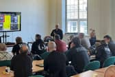 Training session in Okehampton Police Station