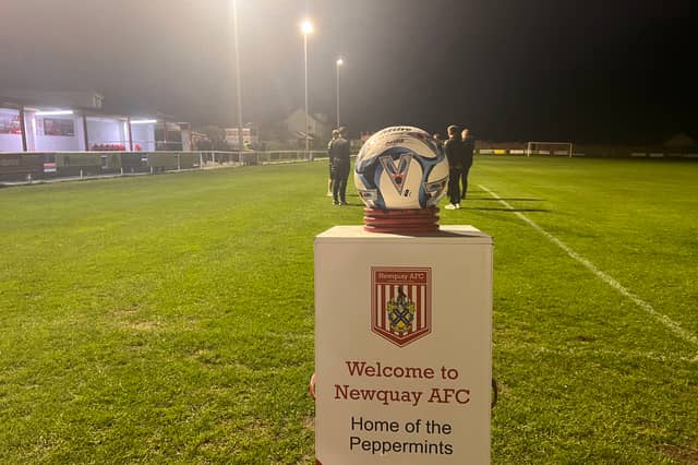 Tavistock AFC travelled to Cornwall to face Newquay in the Western League Premier Division