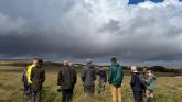The group ventured out for a 'Walk and Talk' session Credit- Dartmoor Farm Cluster Facebook