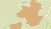 Map of affected areas Credit- National Grid