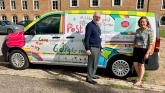 Support for post offices Cllr Cottle-Hunkin and Cllr Rogers Credit- Devon County Council.