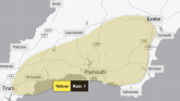 A Yellow Warning for rain has been issued Credit- The Met Office A Yellow Warning for rain has been issued Credit- The Met Office