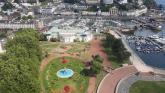 View of Princess Gardens, Pavilion, and Torquay Harbour (Image: LDRS reporter Ed Oldfield)