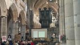 VIDEO: Exeter Cathedral hosts Holocaust Memorial Day service