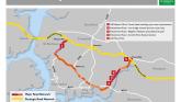 The Plymouth Major Road Network map of proposed improvements (Image- Plymouth City Council)