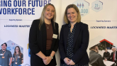 Rebecca Smith met with West Devon apprentice Sophia during National Apprenticeship Week (Image- Rebecca Smith MP)