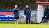Devon club Tavistock AFC announce departure of Stuart Henderson (R) and assistant Darren Spong (L) (Image- Tavistock AFC)