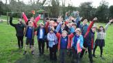 Devon pupils test 'bravery' on new trail after doctor's gift