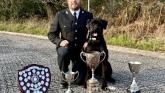 PC John Warren and PD Albert - Plymouth  (Image- D&C Police)