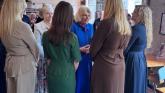 Queen Camilla visiting the Cornwall Male Ally Network