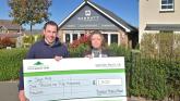 Devon charity Jay's Aim recieved the boost as new donation will support lifesaving work (Image- Barratt Homes)