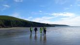 Children from The Promise School enjoying the sea and sunshine