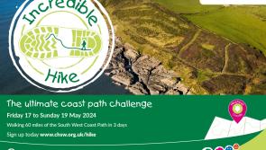Children’s Hospice South West launches Incredible Hike coast path challenge