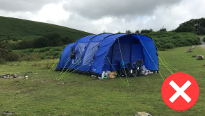 Guidance sets out how to backpack camp safely and responsibly 