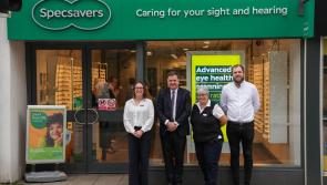 MP Mel Stride meets ear and eye care experts at Specsavers Okehampton
