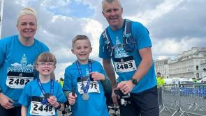 Firefighters support Sherford family with 121-mile walk






