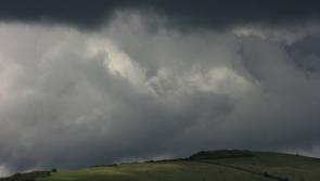 Yellow warning for thunderstorms issued 