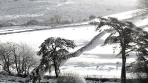 Dartmoor turns into a winter wonderland