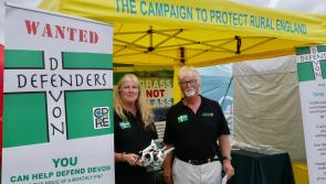 Devon CPRE takes ‘The Decimation Game’ to County Show in protest at government plans to axe 10% of farmland
