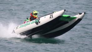 All power to the water in Brixham show