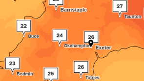 ALERT: Amber warning issued as Devon weather set to reach 27C this weekend