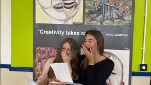 Year 11’s at Holsworthy Community College celebrate GCSE exam achievement
