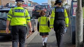 Plymouth school children urge motorists: “Drive carefully and keep us safe!”