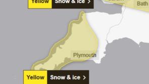Yellow weather warning for snow and ice in Devon as gritters head out