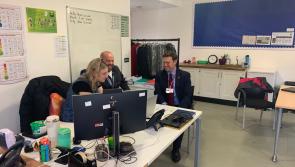 Steve Race MP visits Thomas Hall School in Exeter to launch new reward assembly
