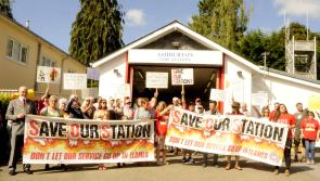 Ashburton Fire Service Protest and a Shout
