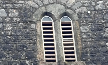 Images show the nest boxes installed at St Leonard&rsquo;s Tower, a Grade II* listed building (Newton Abbot Town Council)