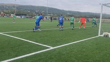 Tavistock away at Bishops Cleeve Credit: Luca Sperti