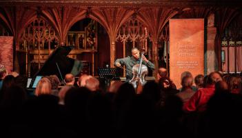 Sheku Kanneh-Mason & Harry Baker at last year's festival Credit: Felix Alexander Bush