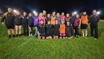Training night for Oke Ladies