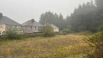 The proposed site of the houses Credit- Jamie Townsend