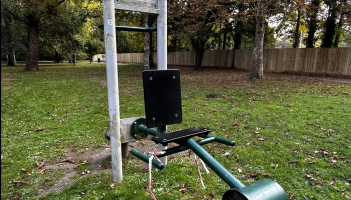 Bovey's current outdoor gym equipment Credit- Bovey Tracey Town Council