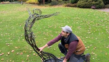 RHS Garden Rosemoor transforms into an open-air art gallery for Winter Sculpture Exhibition