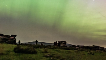 Aurora on Dartmoor Image- UK Weather Chase