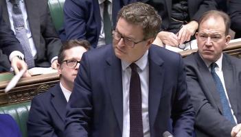 Sir Mel Stride addresses the Commons earlier today Credit- ParliamentLive.TV