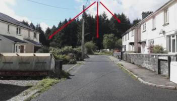  The site planned for homes at Moorland View Princetown Image- Dartmoor National Park Authority