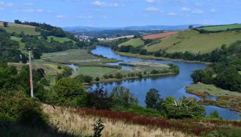 Concerns over water quality on the River Dart (pictured) were raised during the council debate Image- Simon Cobb